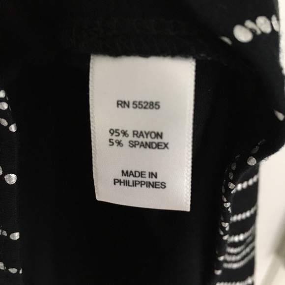 EXPRESS black and silver dress - Picture 6 of 7